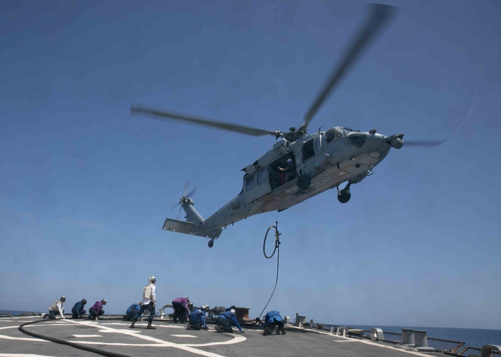 USS Arleigh Burke Replenishment-at-Sea