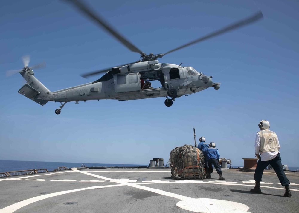 USS Arleigh Burke Replenishment-at-Sea