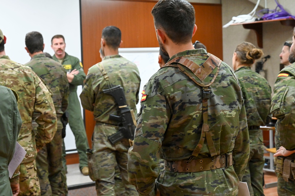 A-10 Pilots Lead Mission Planning for CSAR Mission for Defender Europe 23