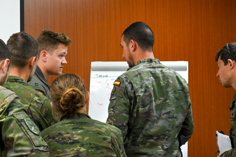 A-10 Pilots Lead Mission Planning for CSAR Mission for Defender Europe 23