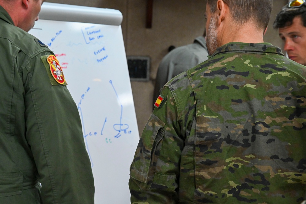 A-10 Pilots Lead Mission Planning for CSAR Mission for Defender Europe 23