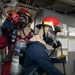 USS Arleigh Burke Firefighting Training Drill