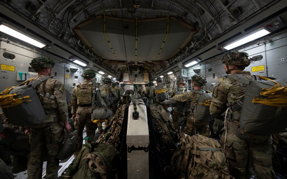 U.S. Army Paratroopers Support Swift Response 23 from Aviano Air Base