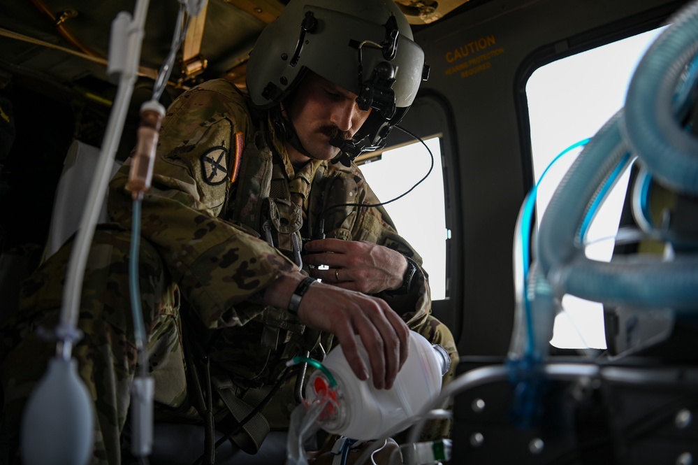 South Carolina Army National Guard conducts joint MEDEVAC and aeromedical intensive care training with Prisma Health