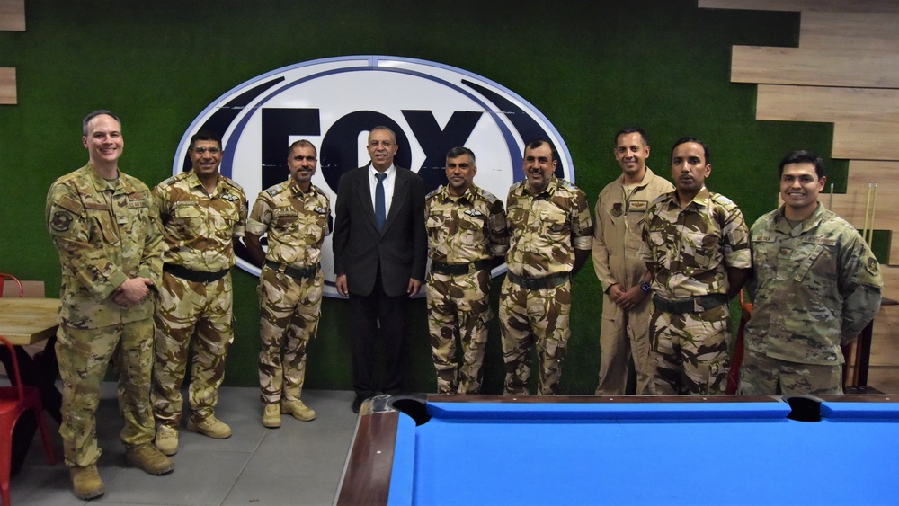 Royal Air Force of Oman generals visit AUAB