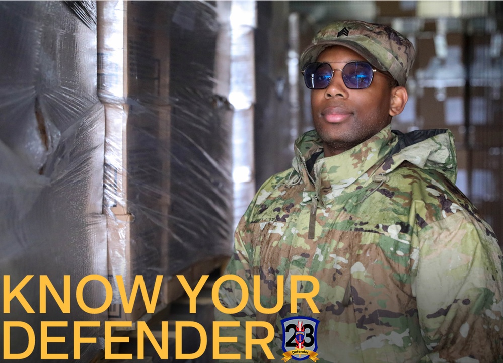 Know Your Defender - U.S. Army Sgt. John P. Harrigan