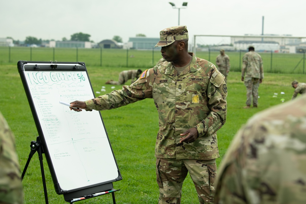 Newly promoted NCOS learn the importance of teamwork