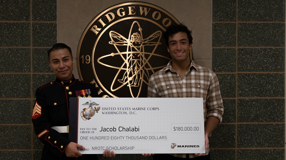 NROTC Scholarship Awardee: Jacob Chalabi, out of Recruiting Station Chicago