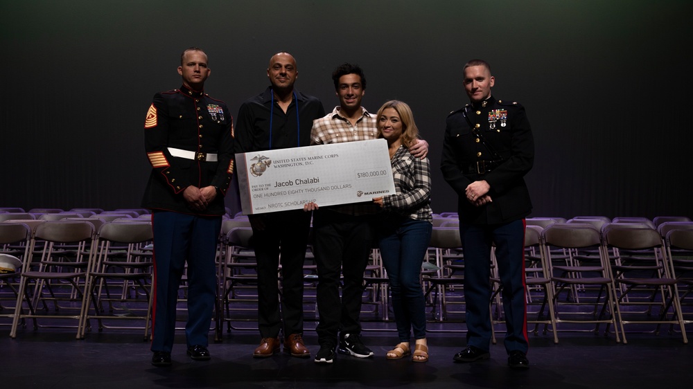 NROTC Scholarship Awardee: Jacob Chalabi, out of Recruiting Station Chicago