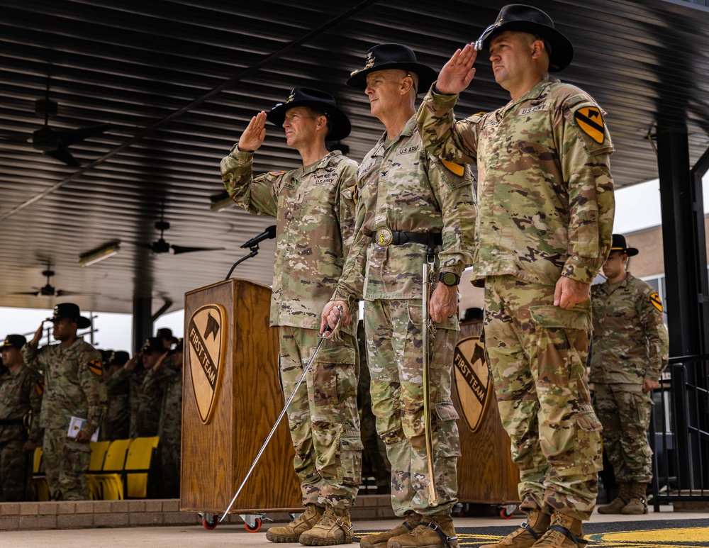 1st Air Cavalry Brigade Welcomes New Command Chief Warrant Officer