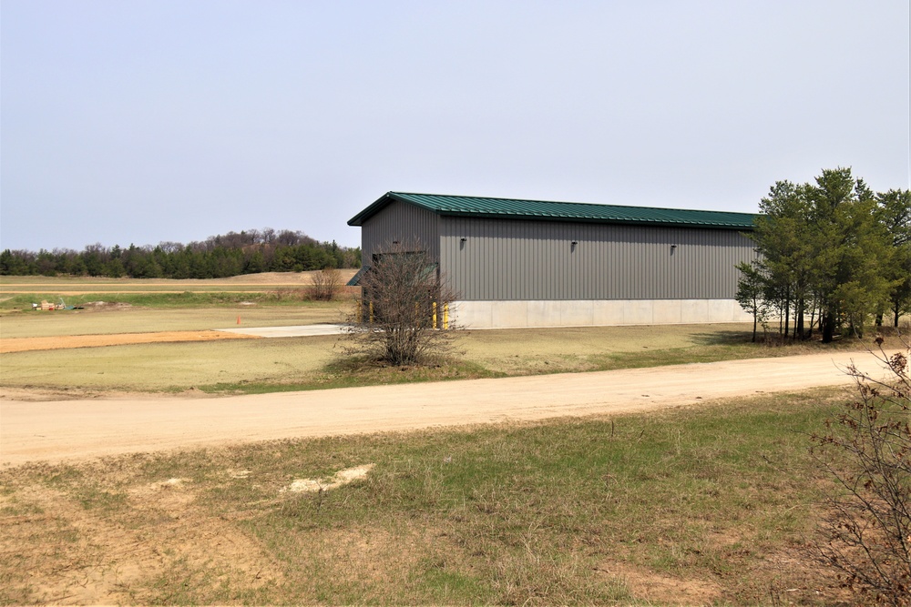 Construction now complete for new C-17 load trainer facility at Fort McCoy’s Young Air Assault Strip