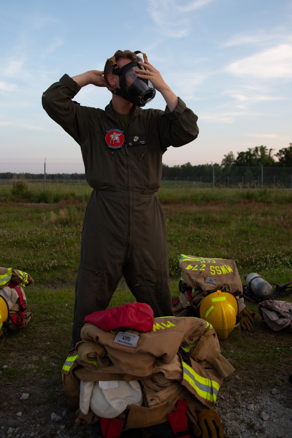 Annual Live Fire Training at Night