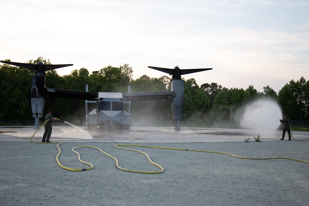 Annual Live Fire Training at Night