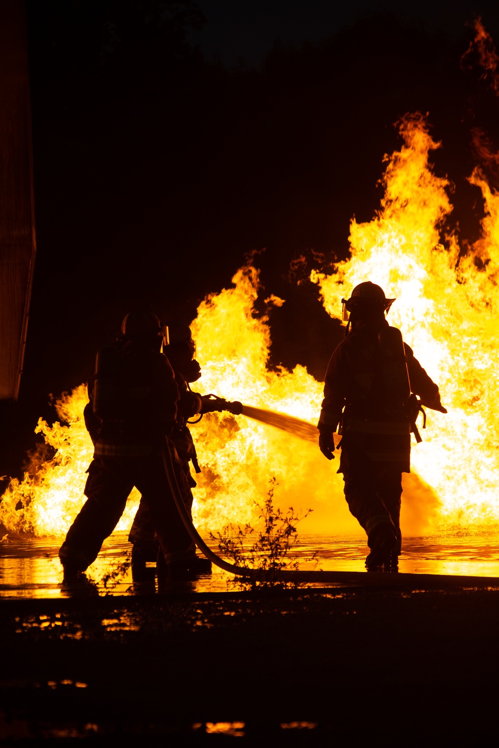 Annual Live Fire Training at Night