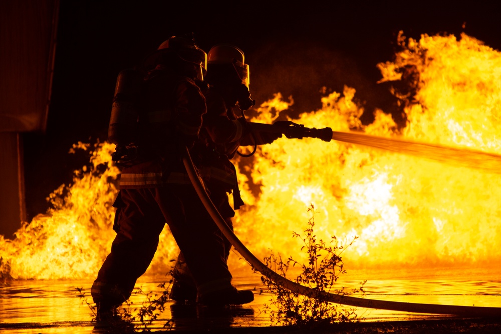 Annual Live Fire Training at Night