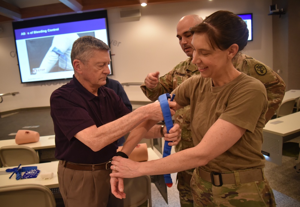 WAMC Trauma Program holds ‘Stop the Bleed” course