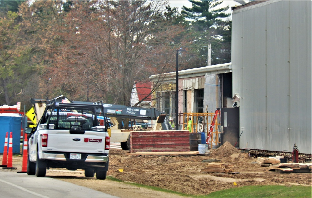 Renovation of Fort McCoy's Rumpel Fitness Center continues; progress at approximately 60 percent completion