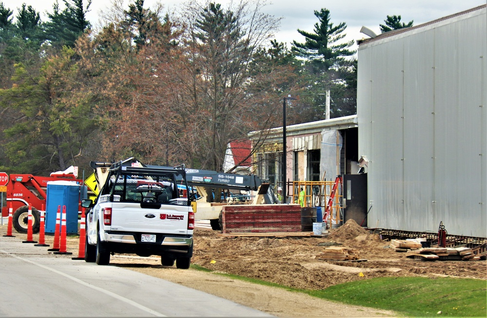 Renovation of Fort McCoy's Rumpel Fitness Center continues; progress at approximately 60 percent completion