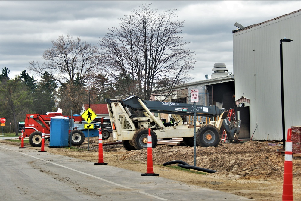 Renovation of Fort McCoy's Rumpel Fitness Center continues; progress at approximately 60 percent completion