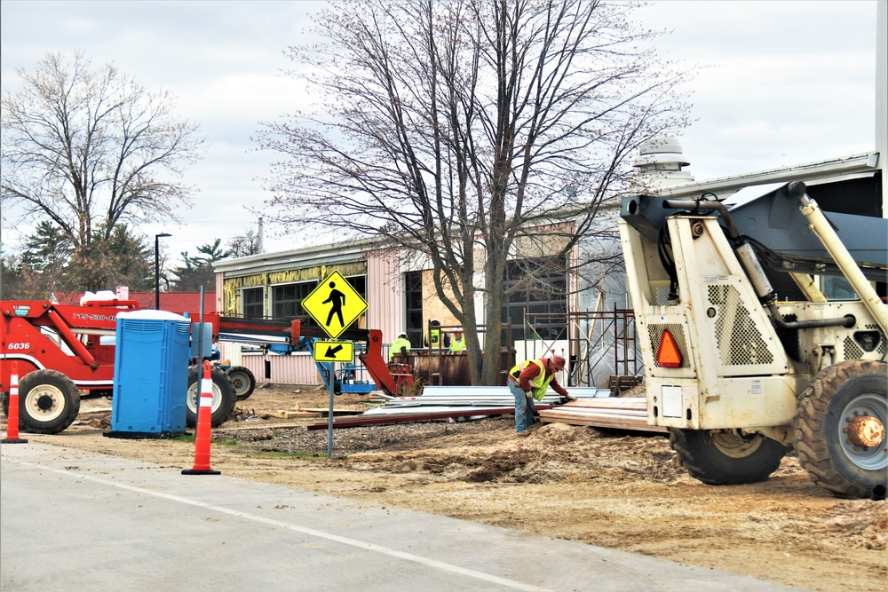 Renovation of Fort McCoy's Rumpel Fitness Center continues; progress at approximately 60 percent completion