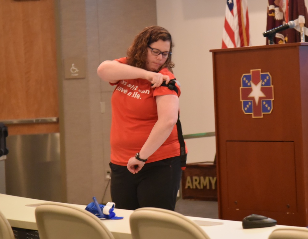 WAMC Trauma Program holds ‘Stop the Bleed” course