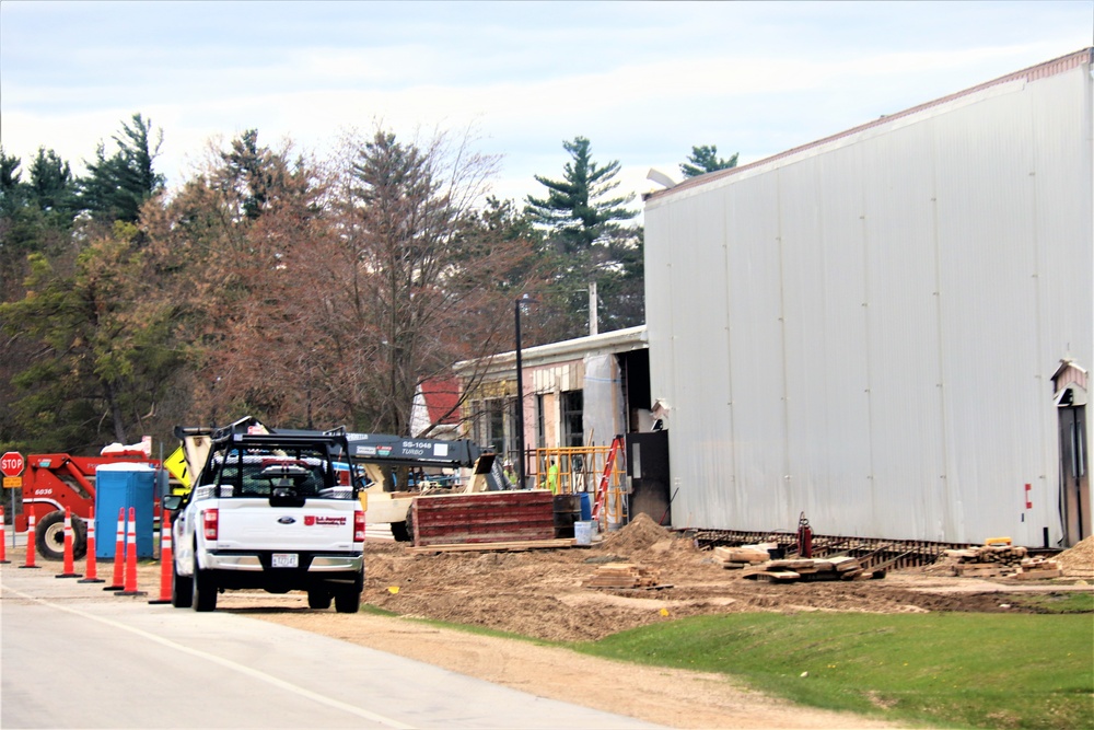 Renovation of Fort McCoy's Rumpel Fitness Center continues; progress at approximately 60 percent completion