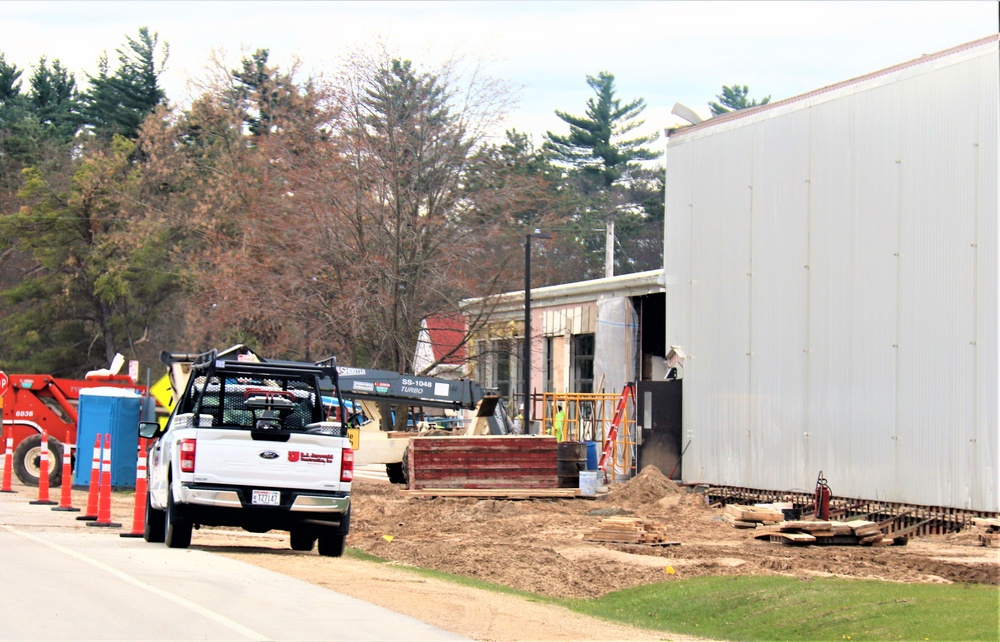 Renovation of Fort McCoy's Rumpel Fitness Center continues; progress at approximately 60 percent completion