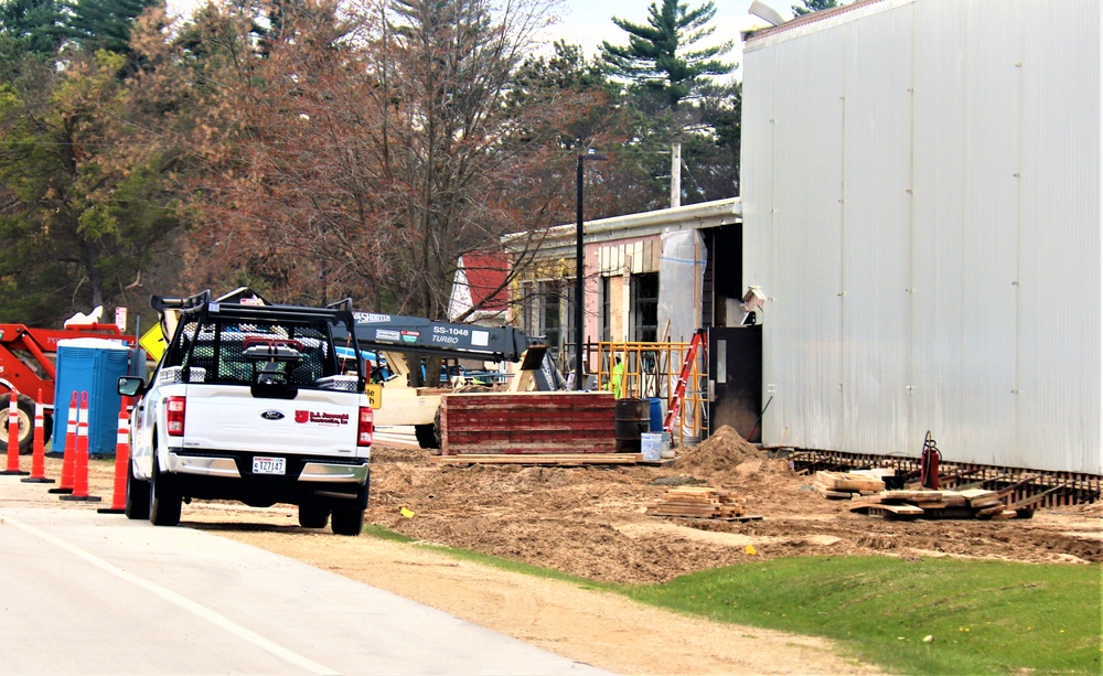 Renovation of Fort McCoy's Rumpel Fitness Center continues; progress at approximately 60 percent completion