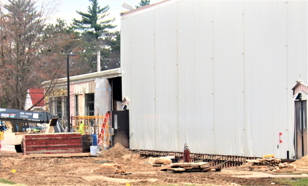 Renovation of Fort McCoy's Rumpel Fitness Center continues; progress at approximately 60 percent completion