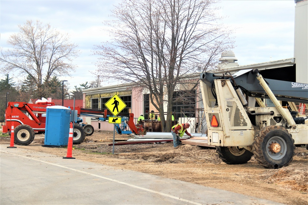 Renovation of Fort McCoy's Rumpel Fitness Center continues; progress at approximately 60 percent completion