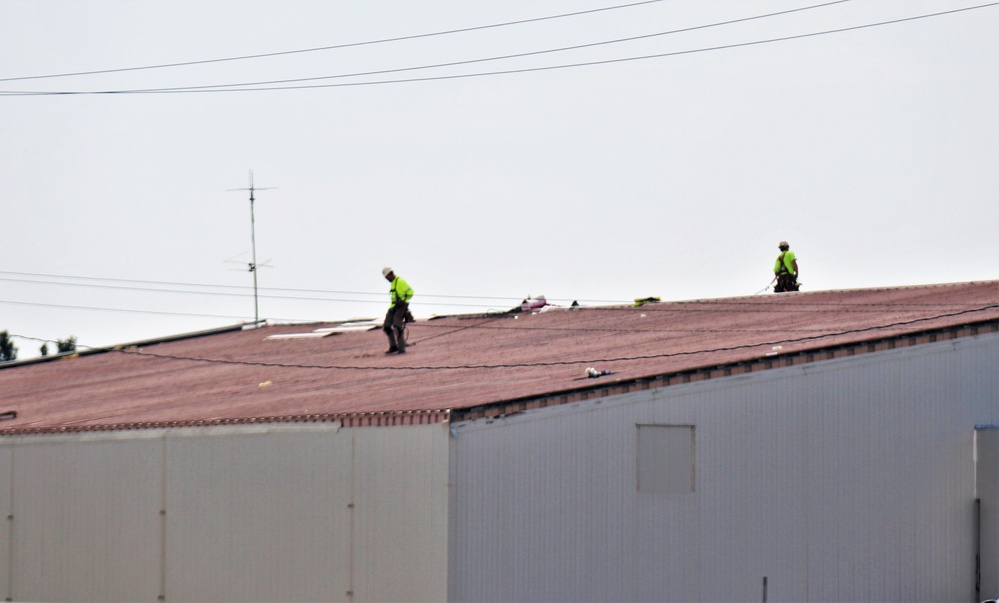 Renovation of Fort McCoy's Rumpel Fitness Center continues; progress at approximately 60 percent completion