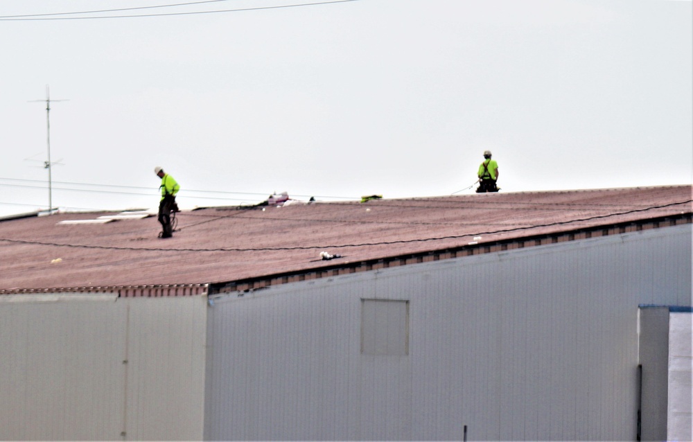Renovation of Fort McCoy's Rumpel Fitness Center continues; progress at approximately 60 percent completion