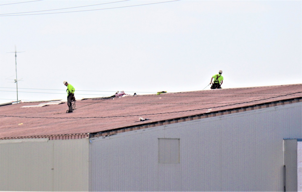 Renovation of Fort McCoy's Rumpel Fitness Center continues; progress at approximately 60 percent completion