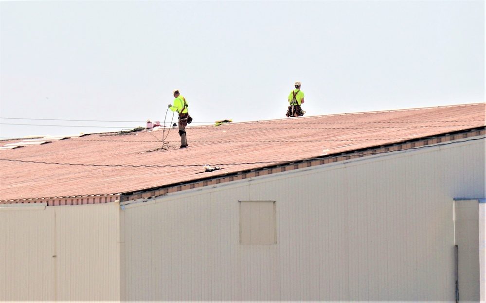 Renovation of Fort McCoy's Rumpel Fitness Center continues; progress at approximately 60 percent completion