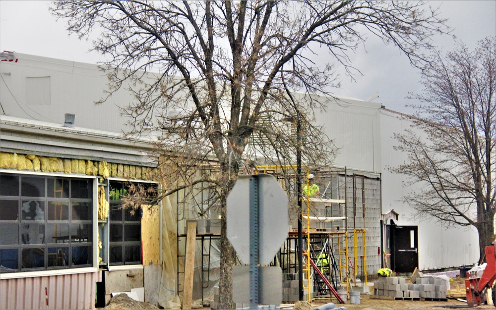 Renovation of Fort McCoy's Rumpel Fitness Center continues; progress at approximately 60 percent completion