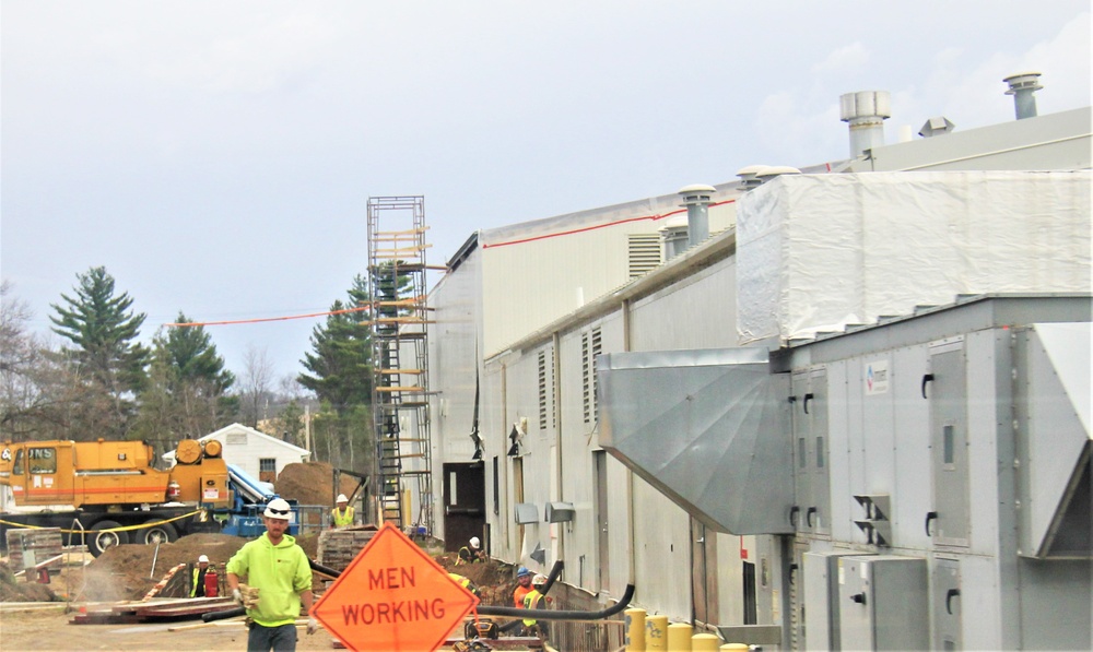 Renovation of Fort McCoy's Rumpel Fitness Center continues; progress at approximately 60 percent completion