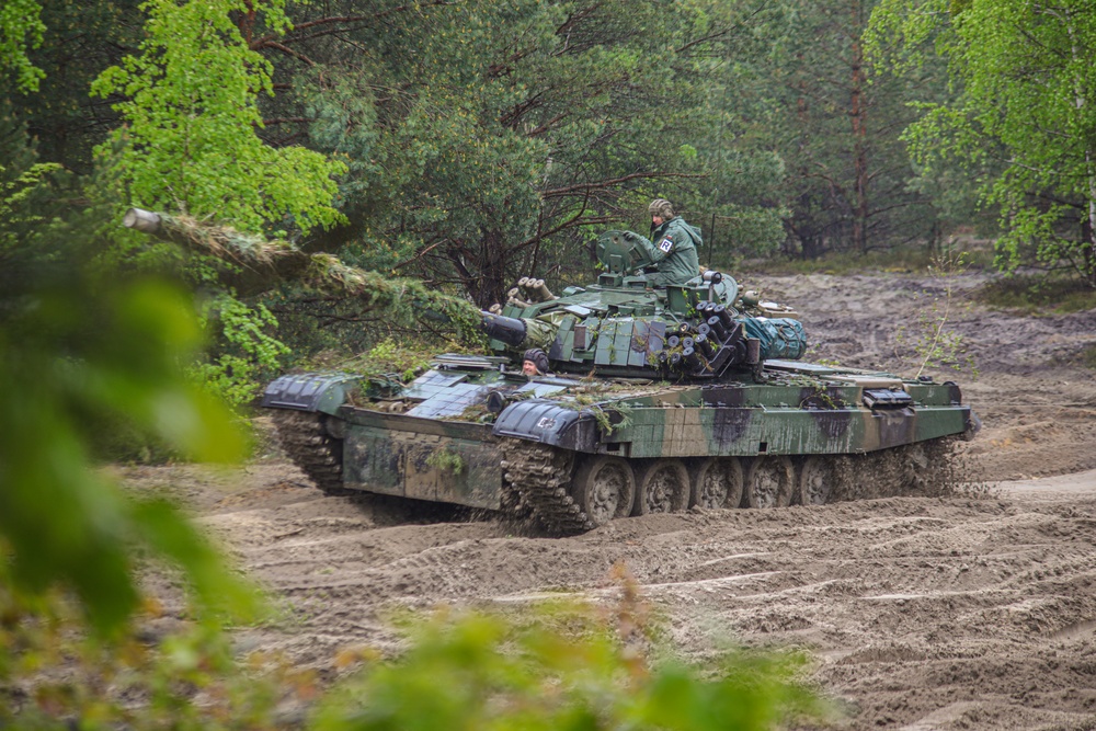 Anakonda23 Stronger Together During Combined Arms LFX at Nowa Deba