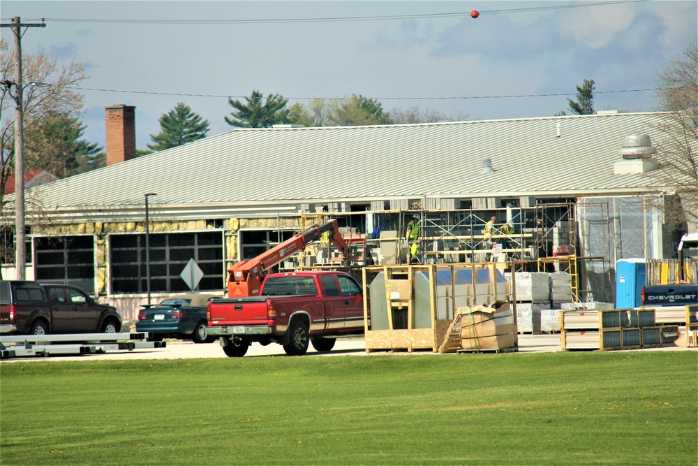 Renovation of Fort McCoy's Rumpel Fitness Center continues; progress at approximately 60 percent completion