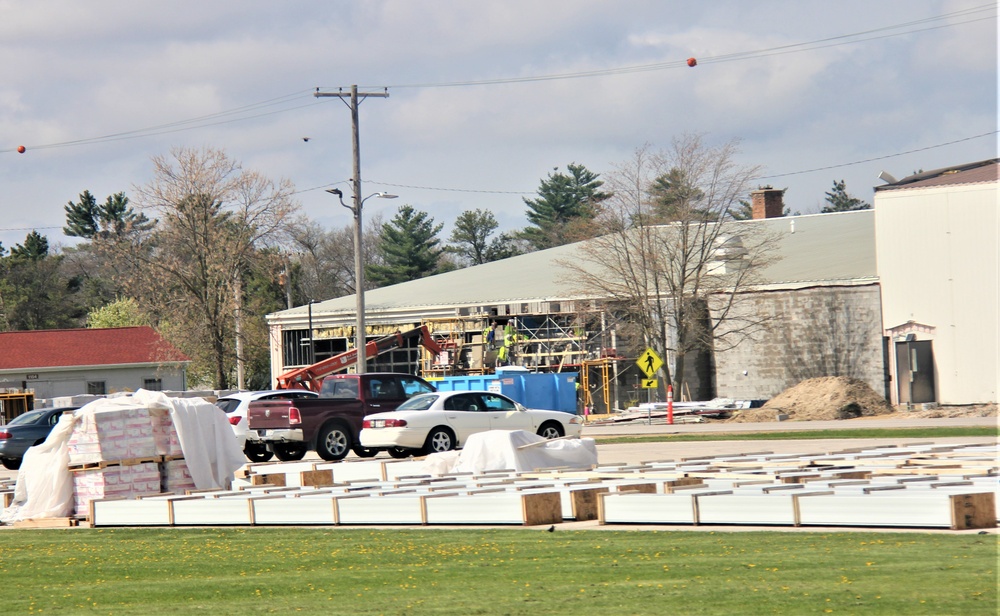 Renovation of Fort McCoy's Rumpel Fitness Center continues; progress at approximately 60 percent completion