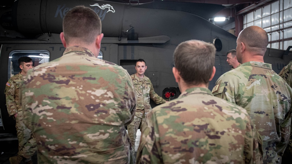 123rd CRG trains with 63rd TAB