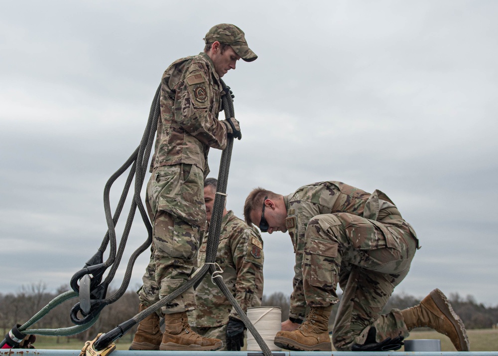 123rd CRG trains with 63rd TAB