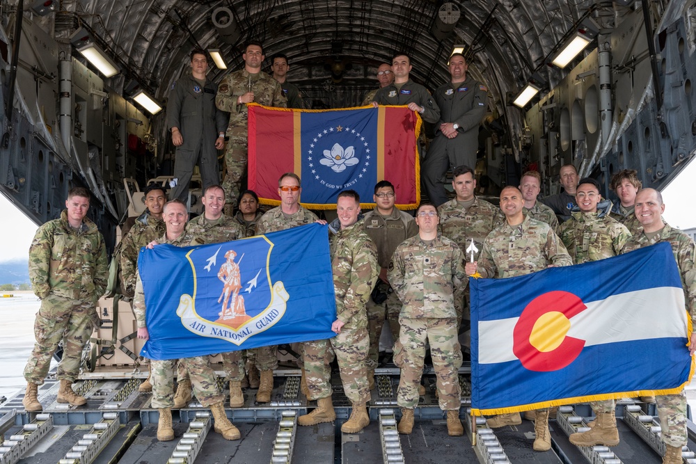 Colorado Air National Guard Space Squadron Airmen deploy for multi-state space training exercise