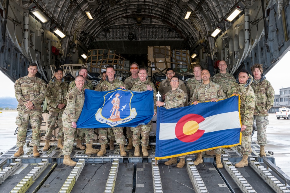 Colorado Air National Guard Space Squadron Airmen deploy for multi-state space training exercise