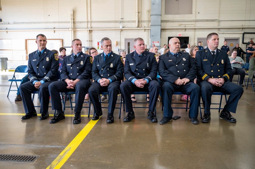 Six Wright-Patt Firefighters Decorated for Life-Saving Efforts