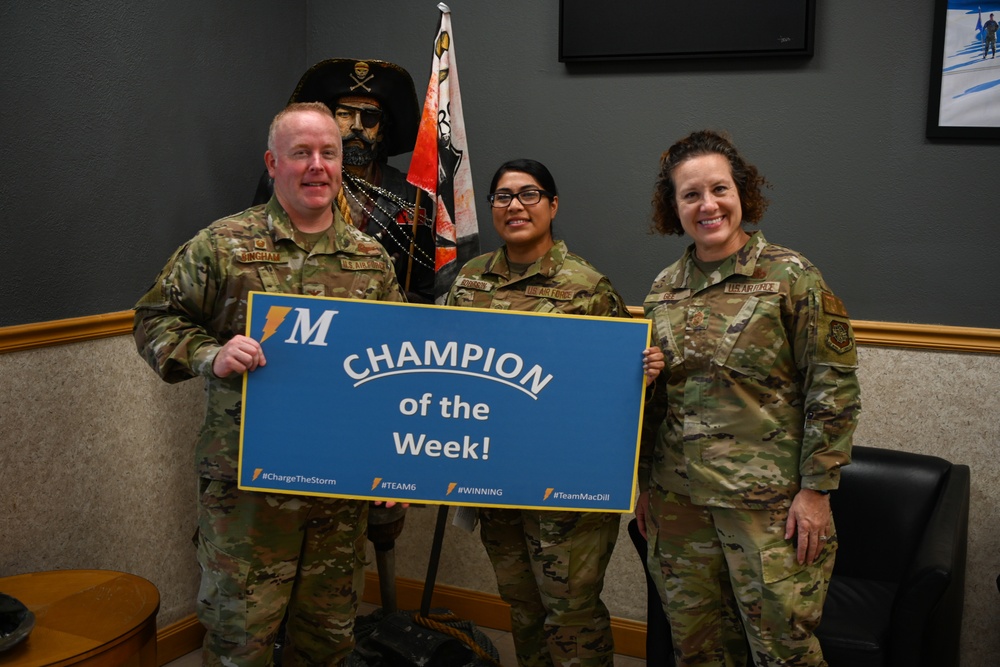 Champ of the Week - MSgt Angie Roberson