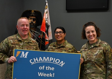 Champ of the Week - MSgt Angie Roberson
