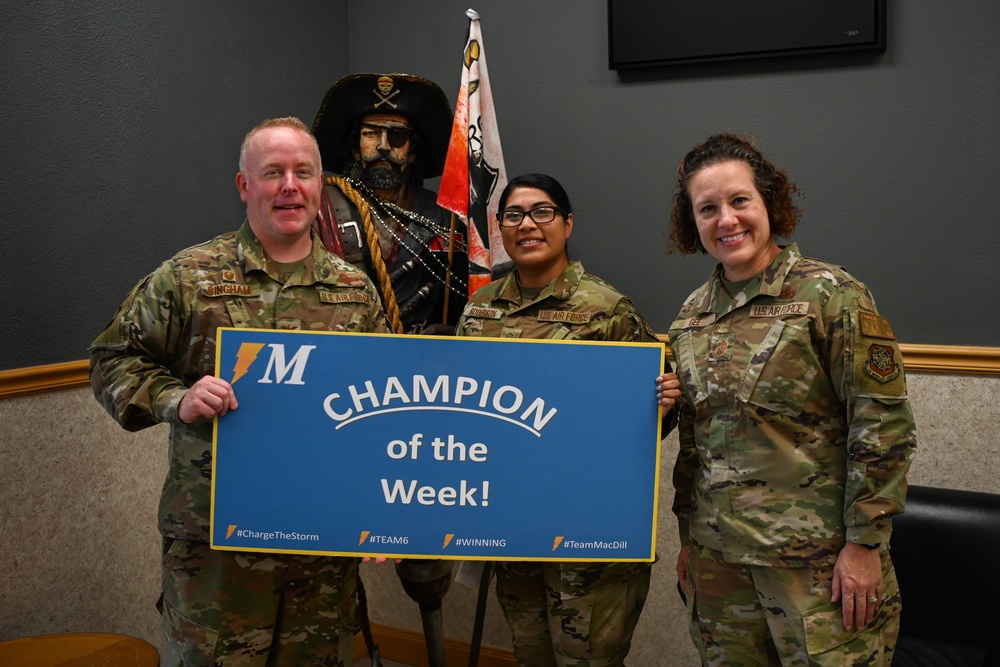 Champ of the Week - MSgt Angie Roberson
