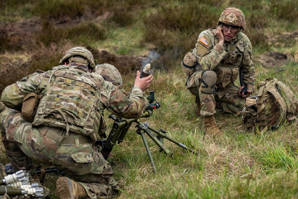 2nd Cavalry Regiment Blasts Through Day 2 of Griffin Shock 23 with a Live Fire Exercise