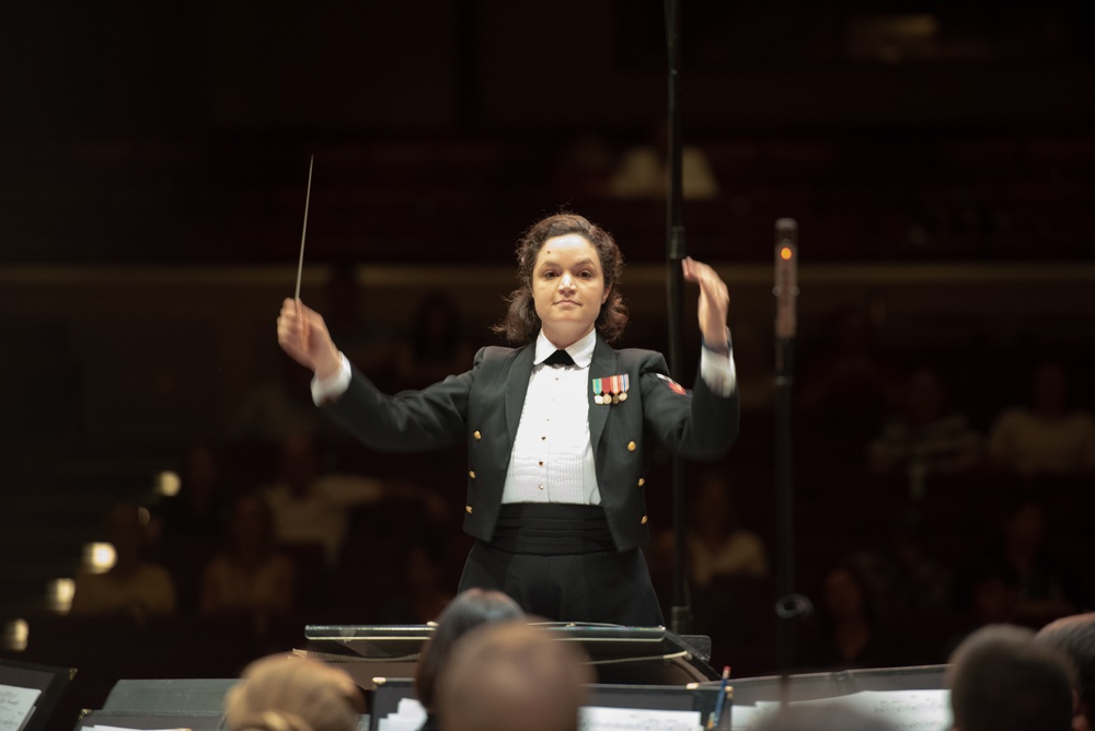 The U.S. Navy Band performs a concert celebrating the winners of the Young Artist Solo Competition