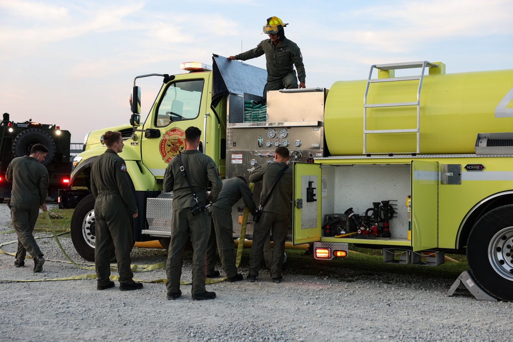 Annual Live Fire Training at Night